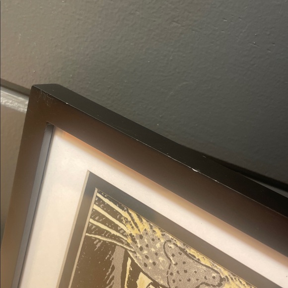 Handmade Tiger Collage Framed Luxe Wall Art ! - Picture 3 of 6